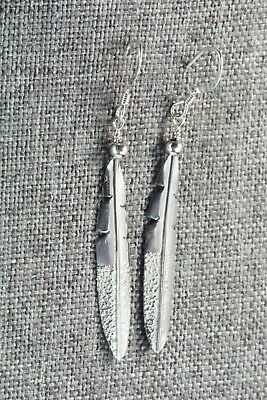 Sterling Silver Earrings - Marvin Arviso