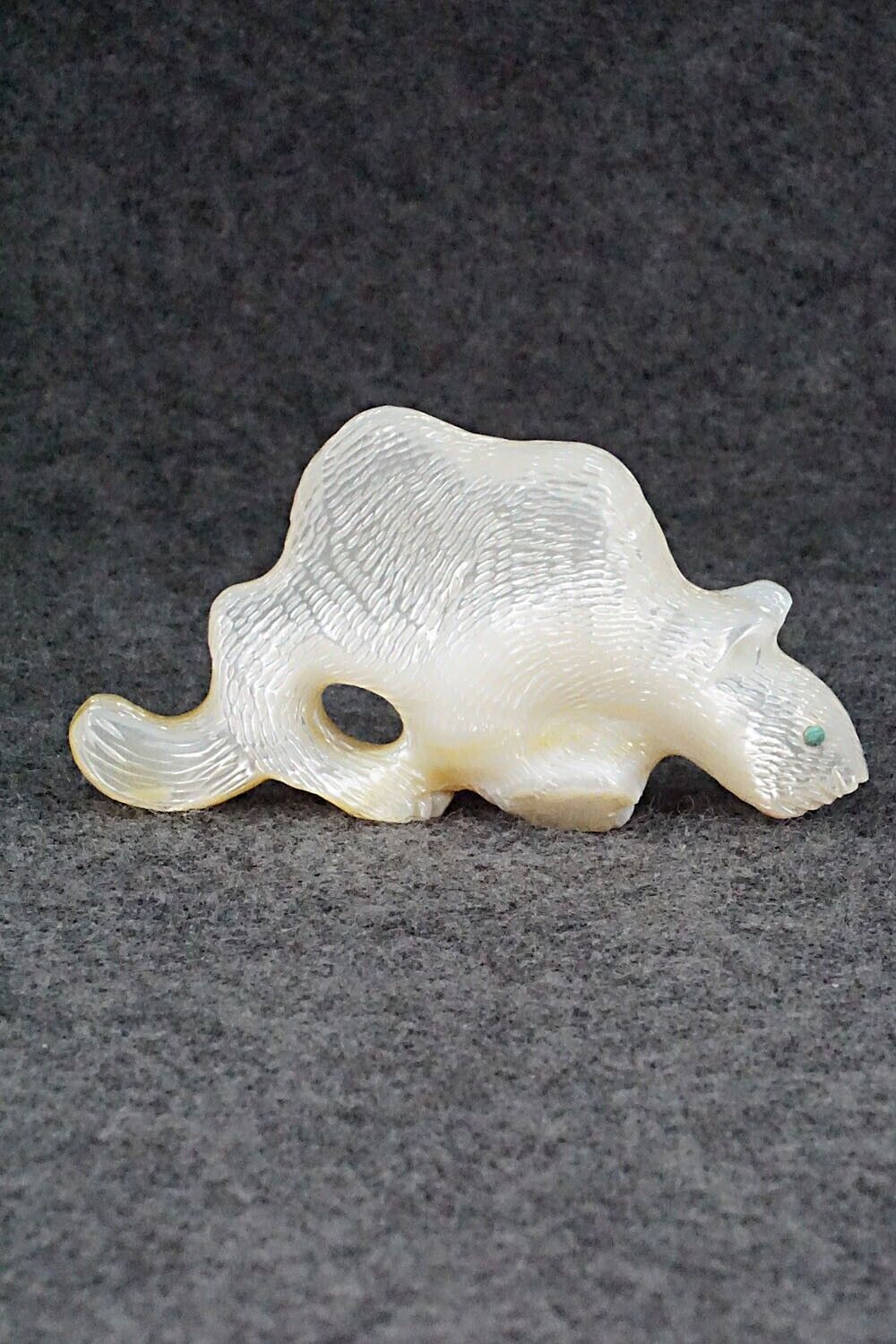 Mountain Lion Zuni Fetish Carving - Randy Lucio