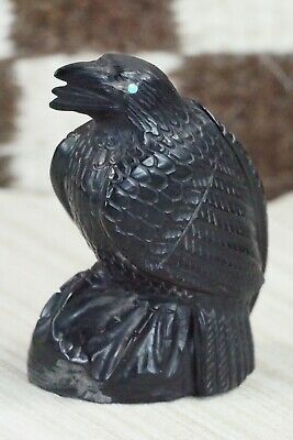 Crow Zuni Fetish Carving - Derrick Kaamasee