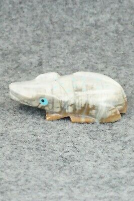 Frog Zuni Fetish Carving - Alex Tsethlikai