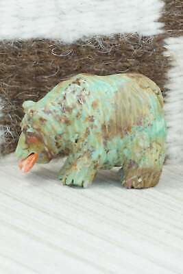 Bear Zuni Fetish Carving - Andres Quandelacy
