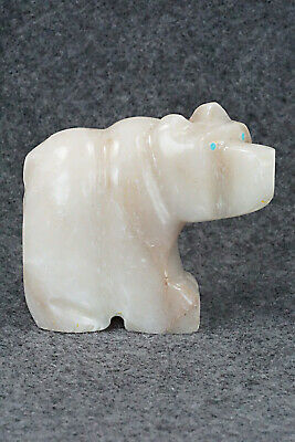 Bear Zuni Fetish Carving - Gilbert Lonjose