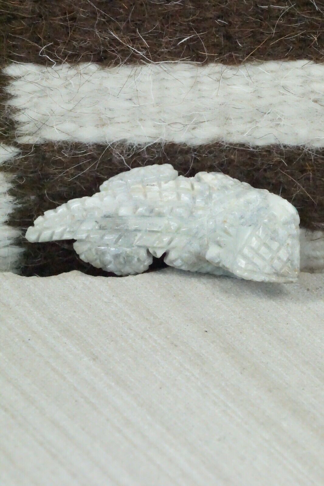 Horned Toad Zuni Fetish Carving - Jonas Hustito