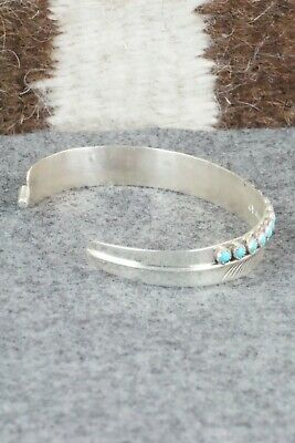 Turquoise & Sterling Silver Bracelet - Aaron Davis