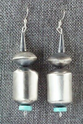 Turquoise & Sterling Silver Earrings - Sophia Becenti