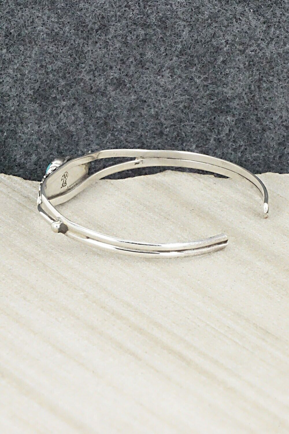 Turquoise & Sterling Silver Bracelet - Judy Largo