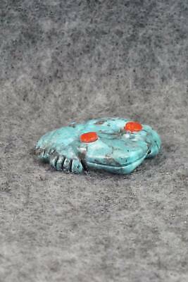 Frog Zuni Fetish Carving - Reynold Lunasee