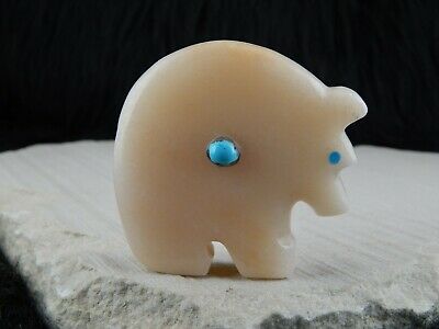 Bear Zuni Fetish Carving- Robert Kionut - High Lonesome Trading