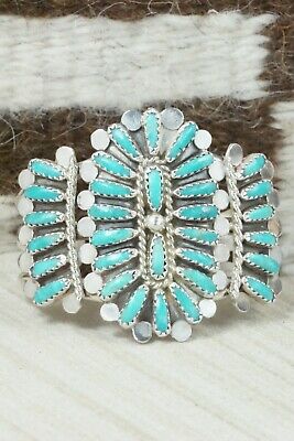 Turquoise & Sterling Silver Bracelet - Philena Byjoe