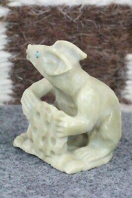 Rat Zuni Fetish Carving - Derrick Kaamasee - High Lonesome Trading