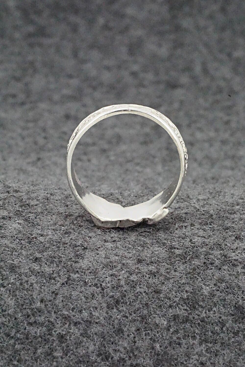 Multi Stone & Sterling Silver Ring - Bonnie Quam - Size 8.5