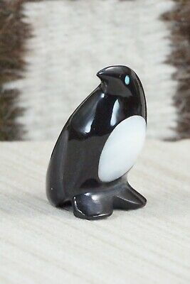 Penguin Zuni Fetish Carving - Calvert Bowannie