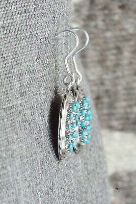 Turquoise & Sterling Silver Earrings - Stephen Haloo