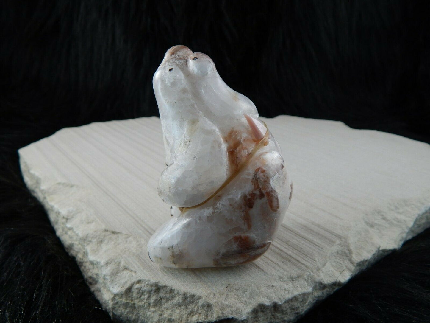 Bear Zuni Fetish Carving - Kallestewa - High Lonesome Trading