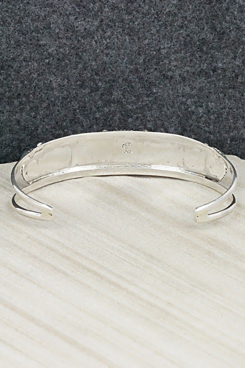 Turquoise & Sterling Silver Bracelet - Roberta Begay