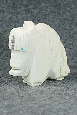 Buffalo Zuni Fetish Carving - Gilbert Lonjose