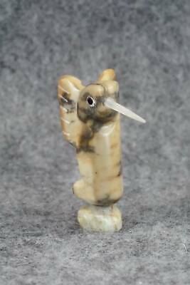 Humming Bird Zuni Fetish Carving - Justin Red Elk