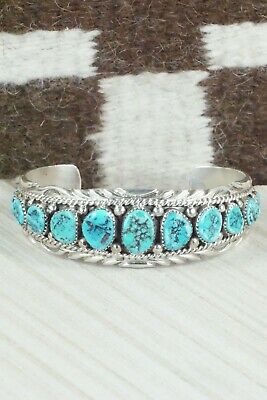 Turquoise & Sterling Silver Bracelet - Anthony Brown