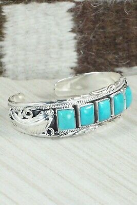 Turquoise & Sterling Silver Bracelet - Davey Morgan