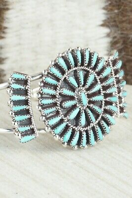 Turquoise & Sterling Silver Bracelet - Judy Wallace