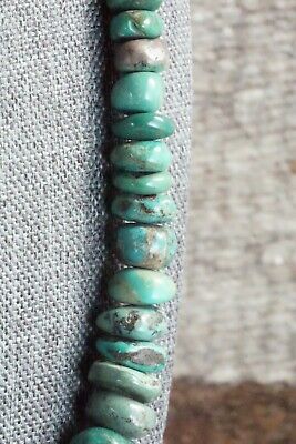 Turquoise & Sterling Silver Necklace - Navajo