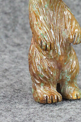 Bear Zuni Fetish Carving - Andres Quandelacy