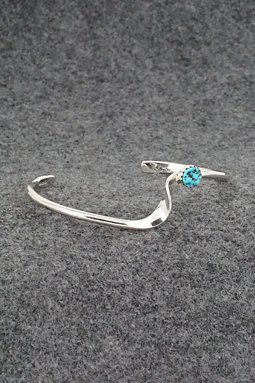 Turquoise & Sterling Silver Bracelet - Yolanda Skeets
