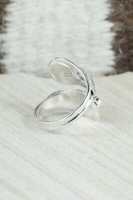Turquoise & Sterling Silver Ring - Genevieve Francisco - Size 7.25