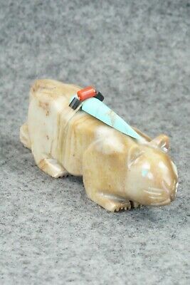 Mountain Lion Zuni Fetish Carving - Alex Tsethlikai