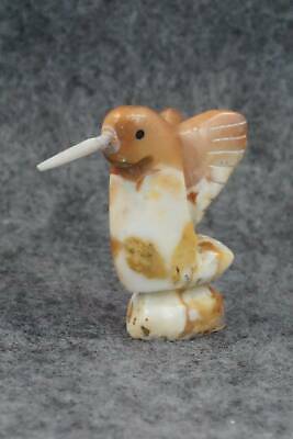 Humming Bird Zuni Fetish Carving - Justin Red Elk