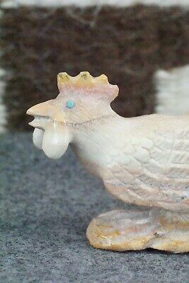 Rooster Zuni Fetish Carving - Derrick Kaamasee - High Lonesome Trading