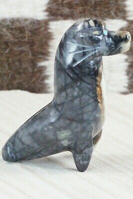 Seal Zuni Fetish Carving - Todd Etsate