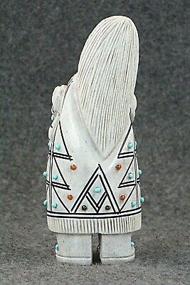 Corn Maiden Zuni Fetish Carving - Claudia Peina