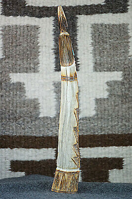Corn Maiden Zuni Fetish Carving - Sullivan Shebola