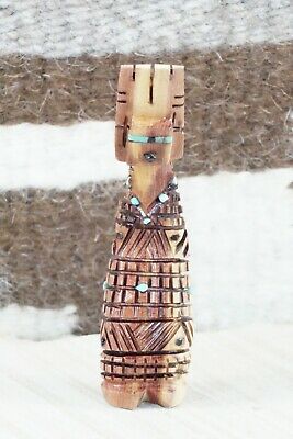 Corn Maiden Zuni Fetish Carving - Carl Etsate