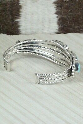 Turquoise & Sterling Silver Bracelet - Thomas Yazzie