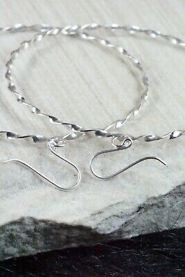 Sterling Silver Hoop Earrings - Nashina Tsosie