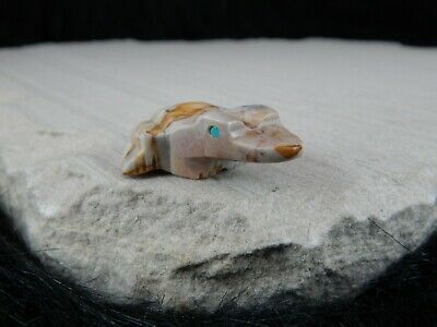 Frog Zuni Fetish Carving - Elvert Lamy - High Lonesome Trading