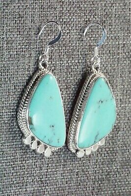 Turquoise and Sterling Silver Earrings - Sharon McCarthy