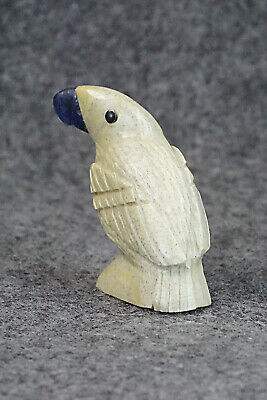 Bird Zuni Fetish Carving - Edison Bobelu