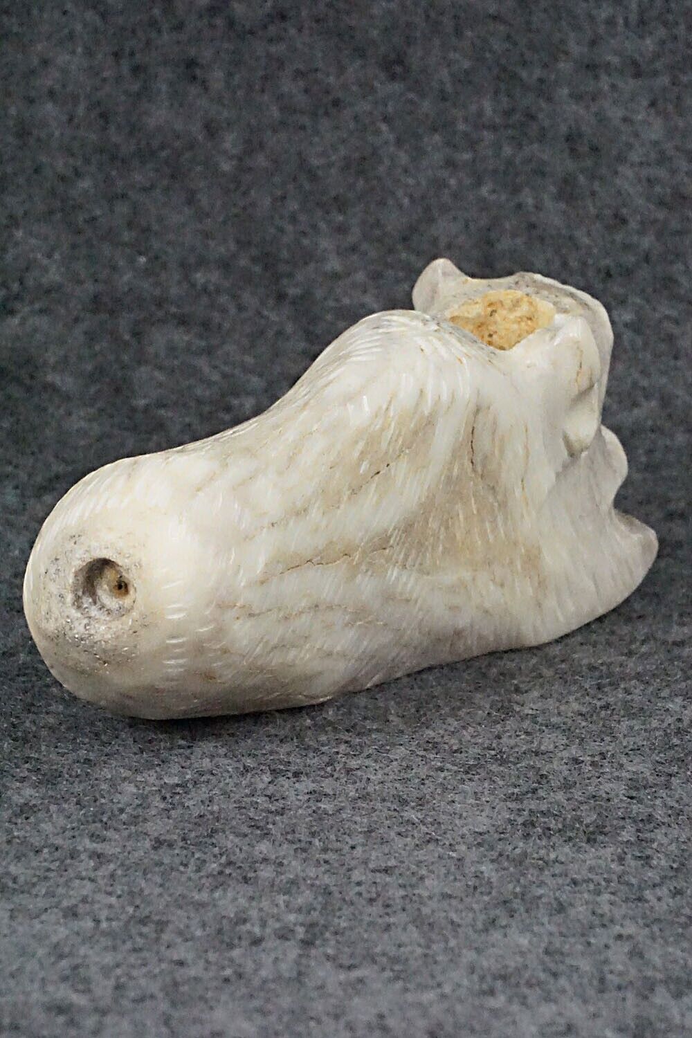 Buffalo Zuni Fetish Carving - Allison White