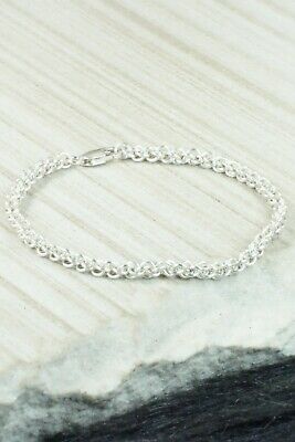 Sterling Silver Link Bracelet - Jeffrey Johnson