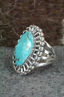 Turquoise & Sterling Silver Ring - Jimson Belin - Size 6
