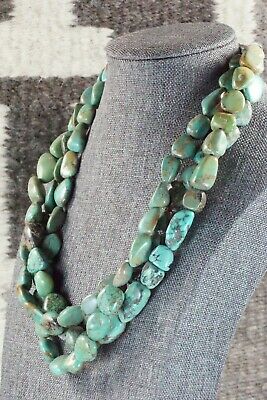 Turquoise & Sterling Silver Necklace - Navajo