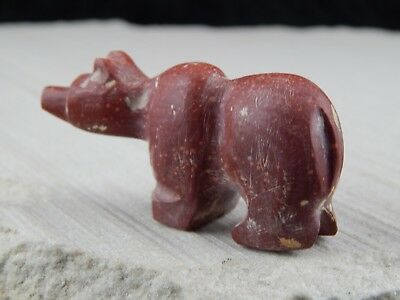 Bear Zuni Fetish Carving- Todd Shebola - High Lonesome Trading