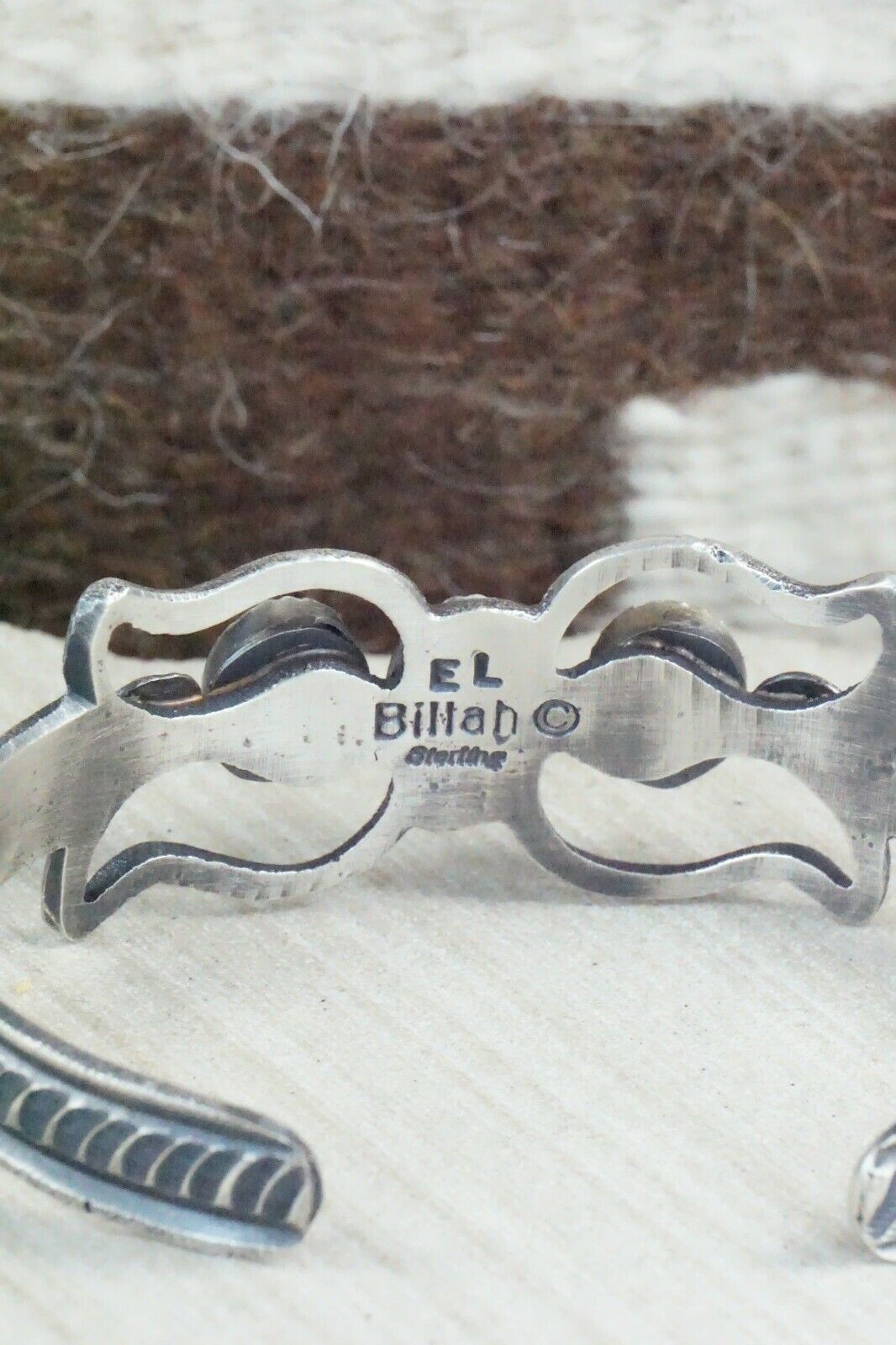 Turquoise and Sterling Silver Bracelet - Eva & Linberg Billah