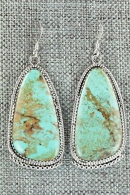 Turquoise & Sterling Silver Earrings - Sharon McCarthy