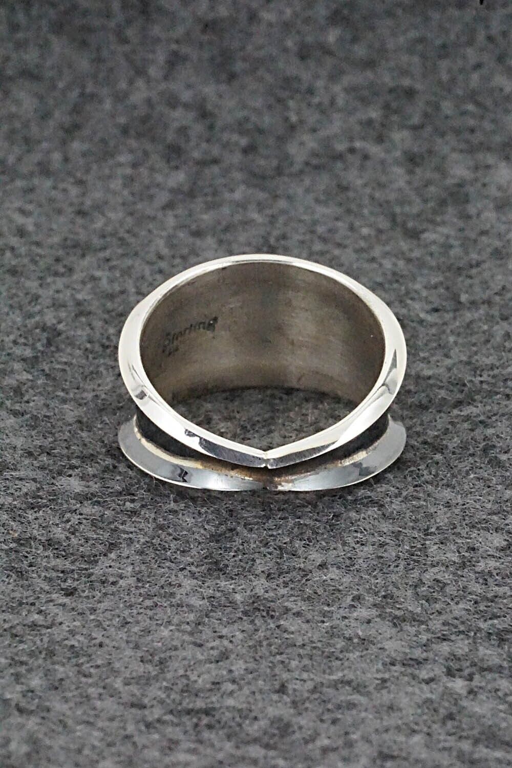 Turquoise & Sterling Silver Ring - Paul Largo - Size 9