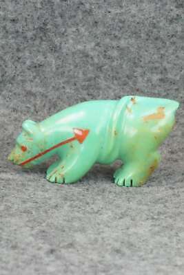 Mountain Lion Zuni Fetish Carving - Andres Quandelacy