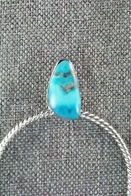 Turquoise & Sterling Silver Earrings - Annie Spencer - High Lonesome Trading
